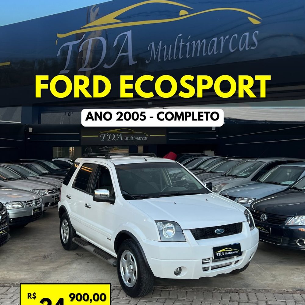❌ VENDIDO ❌EcoSport 2005 – 1.6 Completa✅ Completa de fábrica💰 Só R$ 24.900📍 Pronta pra rodar,