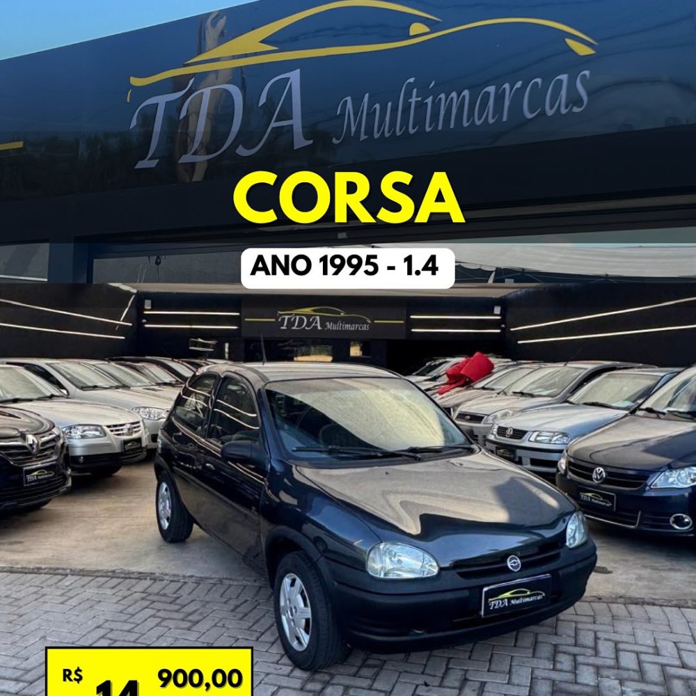 ❌ VENDIDO ❌🚗 Corsa 1995 – 1.4✅ Vidro elétrico✅ Trava elétrica✅ Alarme instalado💰 Apenas R$ 14.