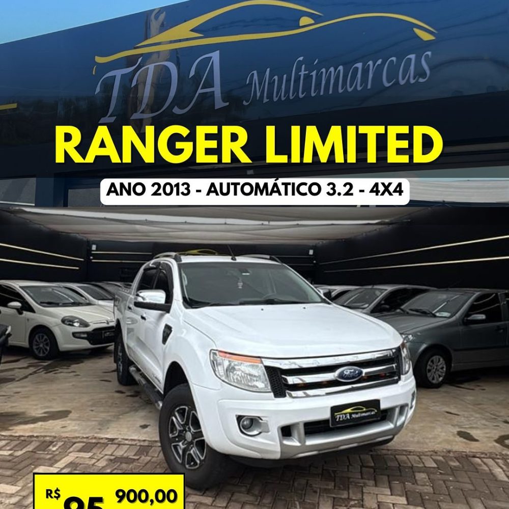 🚙 Ranger Limited 3.2 4x4Automática, completa e bruta do jeito que a gente gosta 💪💰 R$ 95.900Q